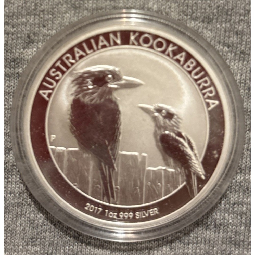 2017 Australia Kookaburra 1 oz .999 Silver BU | Perth Mint | In Capsule